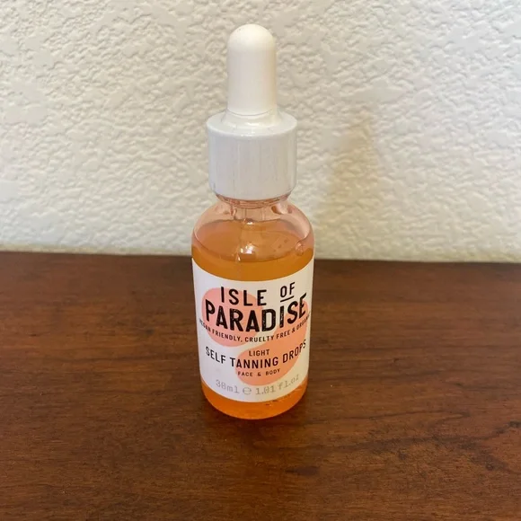 NWT Isle of Paradise Self-Tanning Drops (Light Color) - Picture 2 of 2